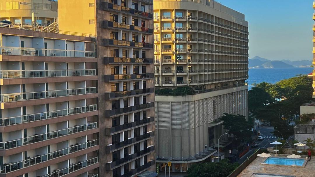 Flat Copacabana Com Garagem Рио-де-Жанейро Экстерьер фото